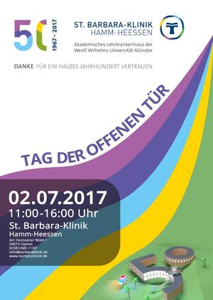 Plakat Tag der offenen Tür