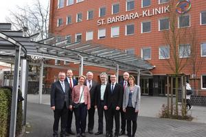 Staatssekretär Laumann besucht die St. Barbara-Klinik