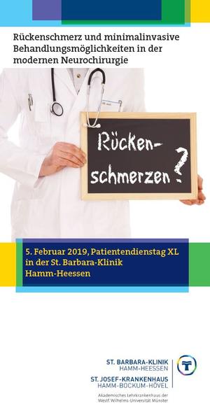 Patientendienstag XL Neurochirurgie