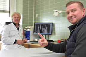 Dr. Klenner und Herr Riedel