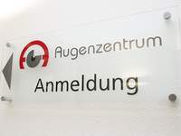 Augen Anmeldung